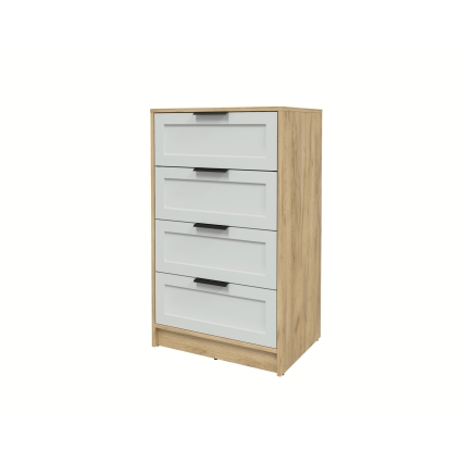 Kомод Тренд КТ-К60 (Дуб золотой ЛДСП/ Грэй ЛМДФ) Ш600 В1020 Г451